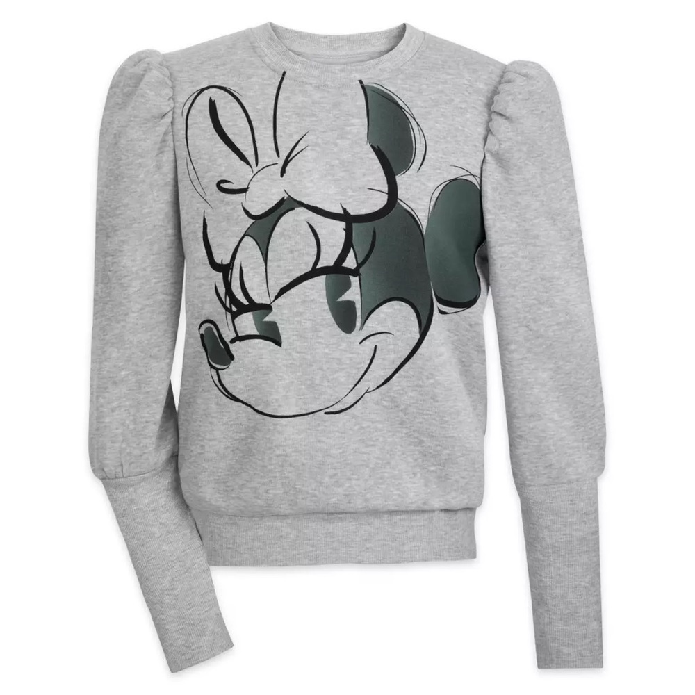 Minnie Mouse Women’s Long Sleeve Sweatshirt - Size Small
